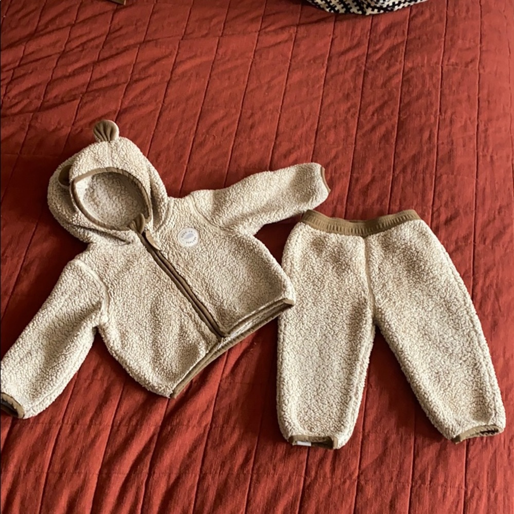 North Face Baby Set
